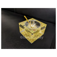 Pot à miel suspendu carré en Lucite avec couvercle magnétique personnalisé, thème Judaica, en acrylique, cadeau de Rosh Hashana, avec cuillère à miel