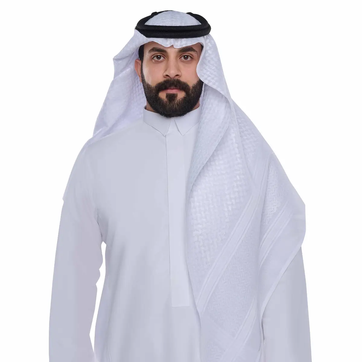 Shemagh Desert Keffiyeh Arafat Lenço Quadrado Lenço De Algodão Envoltório Multicolor 100% Algodão Ouro E Branco