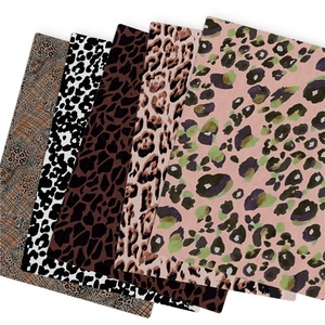 1/2 Yard Leopard Animal In Polyester Cotton Vải Cho May Quilting Thủ Công Mỹ Nghệ 13514 - Product Image 2