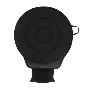 Cojín giratorio de 360 ​​grados para asiento de coche, de algodón con memoria, negro, de una sola pieza, para personas mayores, mujeres embarazadas, fácil entrada y salida - Product Image 4