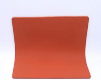 Alas Transfer Termal Baiyin Baru 38*38cm, Alas Karet Silikon Sublimasi, Alas Pengganti Tahan Suhu Tinggi untuk Mesin Heat Press