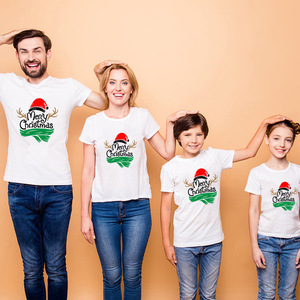 Directo <span class=keywords><strong>de</strong></span> fábrica <span class=keywords><strong>de</strong></span> Navidad <span class=keywords><strong>de</strong></span> padre-hijo <span class=keywords><strong>de</strong></span> ropa impresión linda <span class=keywords><strong>familia</strong></span> juego Camiseta <span class=keywords><strong>de</strong></span> manga corta - Product Image 6
