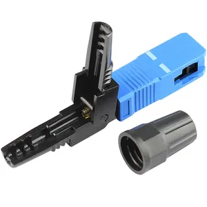 Fast Supply Fc/sc/lc/st Fast Connector With Fiber Optic Adapter