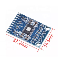 Carte de développement d'amplificateur de puissance audio numérique de classe D ultra-compacte XH-M562 TPA3116D2 DC12-24V 5g