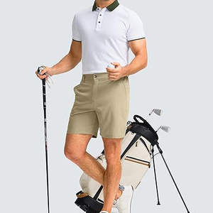 Shorts de course pour hommes, respirants, pour la salle de sport, le fitness, le sport, le cyclisme, tricotés, unis, logo personnalisé, 5 pouces, décontractés - Product Image 6