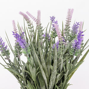 2021 Dekorative Blumen und Pflanzen Lavendel Blumen Bonsai Lavanda Flor Boda Lavanda künstliche <span class=keywords><strong>Ramo</strong></span> de Lavanda - Product Image 5