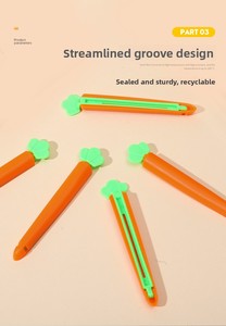 Fermetures adhésives réutilisables pour sceller les sacs en <span class=keywords><strong>plastique</strong></span> pour aliments et en-cas - Clips de scellement hermétiques écologiques - Product Image 2