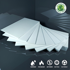 Pima White 3mm Celukar PVC WPC Foam 0.6 G/cm Density Glossy Eco-friendly Fire Resistant UV Resistant - Product Image 1