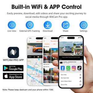 Cámara para Vehículo 4K+1K+1K de 3 Canales, Delantera, Trasera y de Cabina, WiFi de 5.8GHz, Visión Nocturna, GPS Integrado, Modo de Estacionamiento 24H, Grabadora de Video, 1 Año de Garantía, ZD80A - Product Image 4