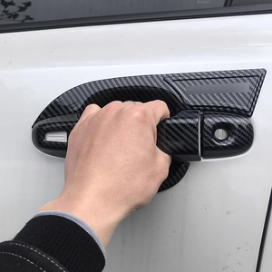 Decorazione della maniglia della porta cromata per auto ABS in acciaio inossidabile <span class=keywords><strong>C</strong></span>-<span class=keywords><strong>HR</strong></span> in fibra di carbonio 2018 stile esterno OEM adatto per <span class=keywords><strong>Toyota</strong></span> - Product Image 5