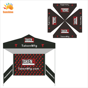 La tente de stand portable pliable de marque Sunshine fabriquée en Chine convient aux salons professionnels et est un auvent personnalisé étanche - Product Image 5