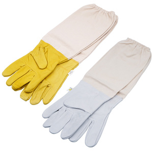 Di alta Qualità di pelle di Capra Apicoltura Apicultura Guanto Beekeep Guanti per Apicoltore - Product Image 2