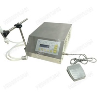 Machine de remplissage numérique semi-automatique intelligente GFK160 pour huile d'olive, boissons et produits chimiques, précision de 0,5 %, 3 L/minute