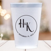 Cangkir Plastik Buram Mewah dengan Logo Custom 350ml, Cangkir Stadion, Cangkir Promosi Acara Ulang Tahun Perusahaan yang Dipersonalisasi, Perlengkapan Kantor