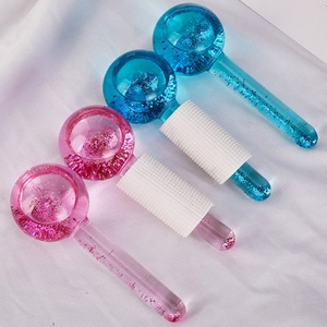 Rouleau de massage facial rafraîchissant à billes de glace, étanche, portable, pour soins anti-âge de la peau - Product Image 5
