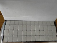 Nouveaux poids d'équilibrage de roue adhésifs en acier Fe de 1/4 oz avec ruban bleu (lot de 12) pour remplacement de roues de voiture