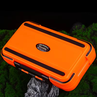 Kit d'accessoires de pêche SKM 343 pièces, boîte à pêche combinée avec matériaux en métal et PP, portable pour la pêche en lac et en rivière