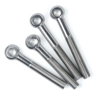 304 a occhio in acciaio inossidabile M5 M6 M8 M10 M12 M14 DIN444 con vite a forma di occhio EyeRod eybolt bullone oscillante M12X80 90 100 110 - Product Image 2