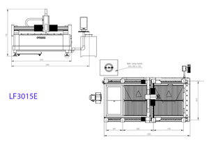GWEIK 제조업체 판금 절단 레이저 기계 1.5kw 2KW 3KW 스테인레스 스틸 용 섬유 레이저 절단기 - Product Image 5