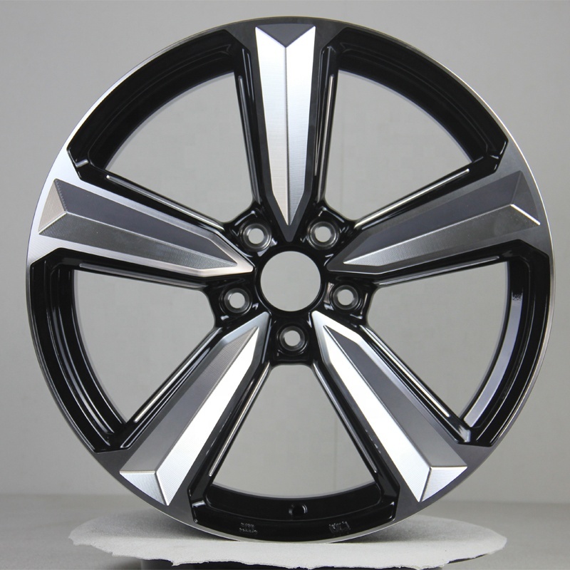 Gloss Black with Machine Face