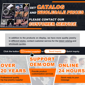 Xs Hop Jewelry สร้อยคิวบาลิงค์แบบกำหนดเอง ขนาด 14 มม. ทองคำแท้ 14k สีเหลือง ประดับเพชร CVD VS เทียม - Product Image 6