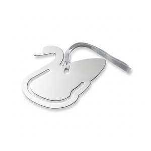 Decorazione a Forma di Cigno, Ornamento in Metallo, Accessorio per Scrivania da Ufficio - Product Image 2