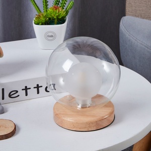 Glass Classic Lamp <b>Lighting</b> Glass Table Lamp Indoor Glass Ball Table Lamp - Product Image 5