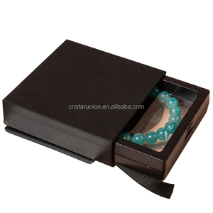 Pellicola trasparente PE piccola collana scatola di gioielli orecchino anello spilla confezione Craft Craft carta trasparente cassetto scatole regalo - Product Image 2