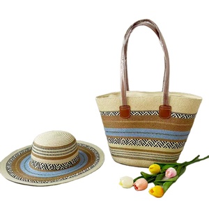 <span class=keywords><strong>Oferta</strong></span> Transfronteriza: Nuevo Sombrero <span class=keywords><strong>de</strong></span> Paja Estilo Bohemio Étnico para Vacaciones con Cierre <span class=keywords><strong>de</strong></span> Cremallera y Forro <span class=keywords><strong>de</strong></span> Poliéster - Product Image 1