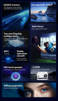 OEM chaud 4K Android 1080P prise en charge Wifi Home cinéma Proyector 360 Angle haute luminosité usine Mini projecteur