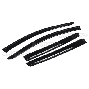 4 déflecteurs de vitres latérales pour Hyundai Accent RB Hatch 5D 2011+, pare-soleil pour vitres de portières - Product Image 3