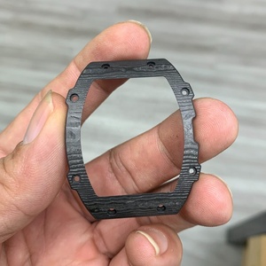 <span class=keywords><strong>Orologio</strong></span> Sportivo di Alta Gamma 6702 Ultra-Sottile in Fibra di Carbonio Nera, Cassa Tonneau, Quadrante Scheletrato, <span class=keywords><strong>Orologio</strong></span> Meccanico <span class=keywords><strong>Automatico</strong></span> da Uomo - Product Image 3