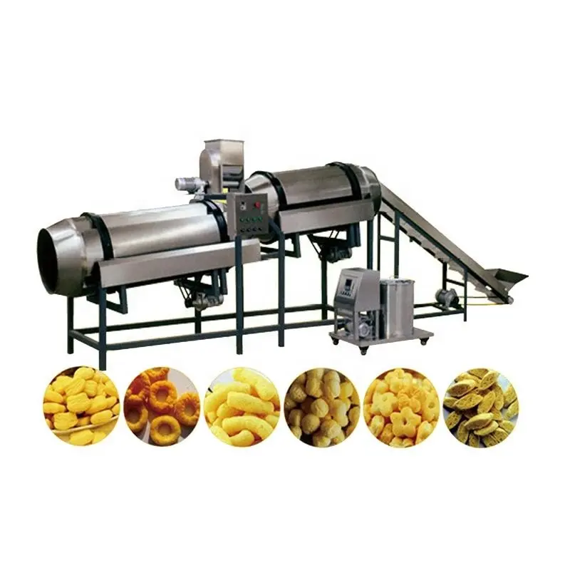 옥수수 칩 생산 기계 압출기 옥수수 옥수수 칩 제조 기계