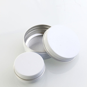 Venta al por mayor logotipo personalizado <span class=keywords><strong>mate</strong></span> metal 5mL-100mL latas de aceite para el cabello cosméticos aluminio envases latas tarros para velas latas velas - Product Image 4