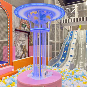 Piscine à balles pour enfants de haute qualité, aire de jeux intérieure pour enfants avec machine à pulvériser des balles - Product Image 4