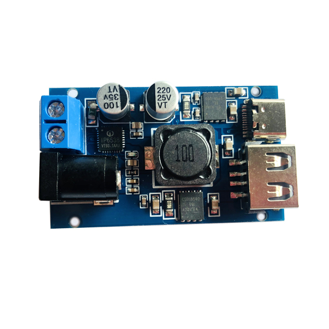 Custom Electronic Circuit Board Manufacturing Assembly Integrated Dual Port USBA/USBC Fast Charging Modules Multilayer PCBA