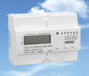 3 Phasen 80A HIKING Tuya WIFI Smart Bidirektion aler Energiezähler-Timer Strom verbrauchs monitor kWh-Messgerät SMART LIFE APP
