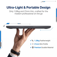 Ordinateur portable OEM personnalisé Intel Ultra 5 115U, 14 pouces, 1920x1200, Windows 11, clavier rétroéclairé, déverrouillage par empreinte digitale, ordinateur portable professionnel fin, en stock