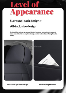 Fundas <span class=keywords><strong>de</strong></span> Asiento <span class=keywords><strong>de</strong></span> Coche Vitality Orange, Cuero Nappa Transpirable, Soporte Lumbar, Ajuste Universal para Todas las Estaciones, para Kia Forte 2018-2025 - Product Image 5