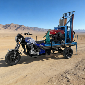 Nuovissima Piattaforma di Perforazione da 150m, Macchina per Trivellazione di Pozzi d'Acqua per Moto in Vendita - Product Image 5