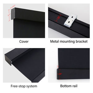 सर्वश्रेष्ठ मूल्य फैक्टरी रोलर अंधा होटल परियोजना के लिए अनुकूलित ब्लैकआउट मैनुअल रोलर अंधा - Product Image 4