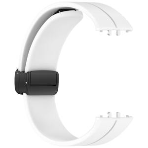 Bandes réglables de boucle de pliage magnétique de silicone pour <span class=keywords><strong>Samsung</strong></span> <span class=keywords><strong>Galaxy</strong></span> Fit3 <span class=keywords><strong>Fit</strong></span> <span class=keywords><strong>3</strong></span> SM-R390 <span class=keywords><strong>Smartwatch</strong></span> Strap - Product Image 3