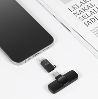 PIX-LINK-Microphone Lavalier sans fil pour iPhone Type C PC Ordinateur Diffusion en direct micro K8