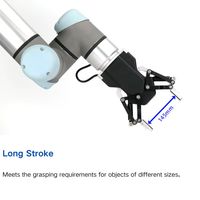 Pinza Servo Adaptativa AG-160-95 para Manipulación de Precisión Redefinida, Accionamiento Totalmente Integrado, Cuerpo de Aluminio