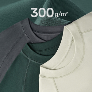 Camiseta Oversize de Alta Calidad, 300 g/m², Talla Grande, Algodón, Corte Holgado, Color Liso, Teñido, con Logotipo OEM, Blanca, para Hombre - Product Image 2