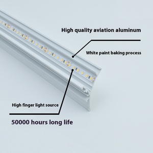 Luce lineare montata su superficie <span class=keywords><strong>a</strong></span> LED in alluminio per il lavaggio <span class=keywords><strong>a</strong></span> <span class=keywords><strong>parete</strong></span> corridoi Non intonacati per illuminazione della <span class=keywords><strong>parete</strong></span> - Product Image 2