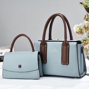 Two Piece Mother Daughter <b>Bag</b> Set Blue Casual <b>Shoulder</b> Crossbody Handbag Big Size Summer 2026 Everyday Commuting Style - Product Image 1