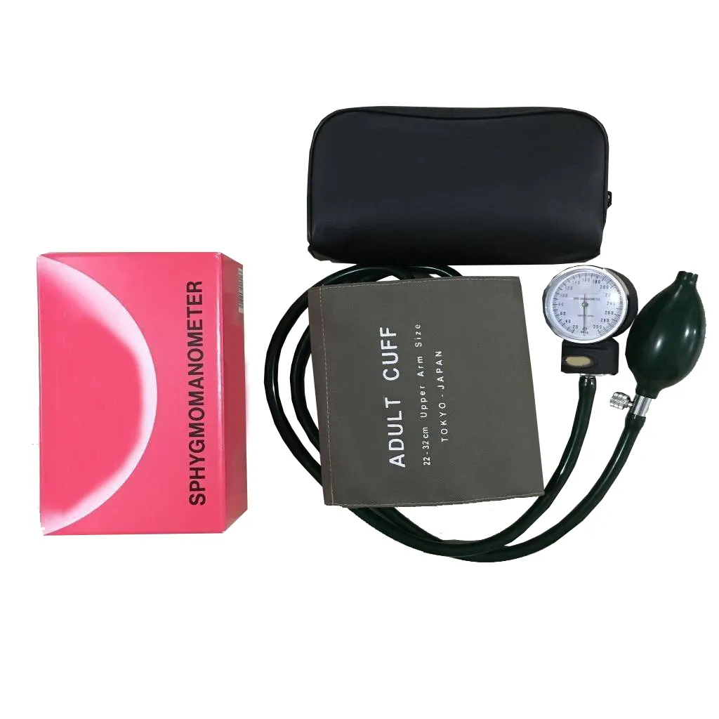 Alat Monitor Tekanan Darah Tensiometer Alpk2 Aneroid Sphygmomanometer dengan Stetoskop