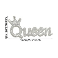 Patchs décoratifs classiques en tissu chenille avec perles et fleurs en forme de cœur, à coudre ou thermocollants, pour chapeaux