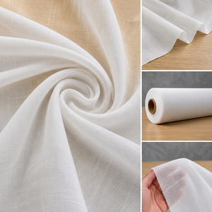 Tissu géotextile non tissé en PP de 44 pouces, très léger, 60 grammes, prêt à la teinture, pour usage extérieur et industriel - Product Image 2